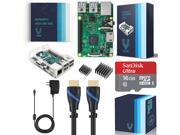 Vilros Raspberry Pi 3 Complete Starter Kit--Clear Case Edition