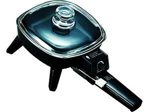 Brentwood SK-45 6 Inch Electric Skillet with Glass Lid, Black Brentwood SK-45 6 Inch Electric Skillet with Glass Lid, Black