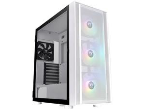 NeweggBusiness - DIYPC Rainbow-Flash-F4-B Black Steel / Tempered