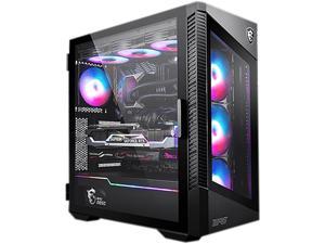 MSI MPG VELOX 100R Black SPCC Steel / Laminated Tempered Glass ATX Mid Tower Computer Case