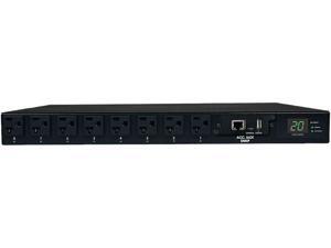 Tripp Lite 1.9 kWatts Single-Phase ATS / Switched PDU with LX Platform Interface, 120V Outlets (16 x 5-15/20R), 2 x L5-20P / 5-20P 12.0 Feet 120V Inputs, 1U Rack-Mount, TAA (PDUMH20ATNET) Tripp Lite 1.9 kWatts Single-Phase ATS / Switched PDU with LX Platform Interface, 120V Outlets (16 x 5-15/20R), 2 x L5-20P / 5-20P 12.0 Feet 120V Inputs, 1U Rack-Mount, TAA (PDUMH20ATNET)