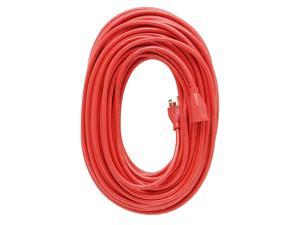 IEC320 C14 to C15 Power Cable, 3ft (0.9m), 14AWG, 250V/15A, Red 