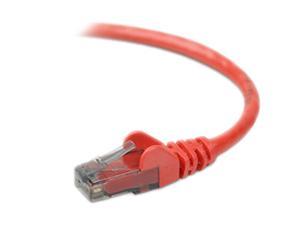 BELKIN A3L980-01-RED-S 1 ft. Snagless Networking Cable