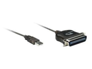 MANHATTAN Model 317474 6 ft. USB to Parallel Printer Converter Male to Male MANHATTAN Model 317474 6 ft. USB to Parallel Printer Converter Male to Male