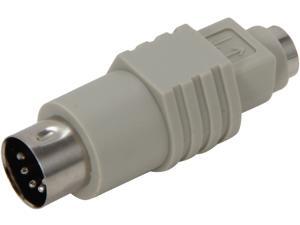 C2G 02475 PS/2 Female to AT Male Keyboard Adapter, Beige C2G 02475 PS/2 Female to AT Male Keyboard Adapter, Beige