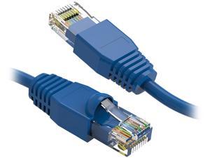 Nippon Labs 5Ft Cat6A UTP Ethernet Network Booted Cable,24AWG 5 Feet Gigabit LAN Network Cable RJ45 High Speed Patch Cable, Blue, 60CAT6A-5BL