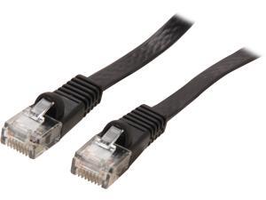 Snagless Unshielded Slim Ethernet Network Patch Cable Black 1 Foot, 0.30 Meters C2G 01054 Cat5e Cable