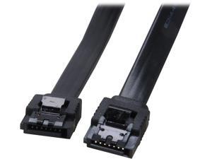 Coboc Model SC-SATA3-10-LL-BK 10" SATA III 6Gb/s Data Cable w/Latch,Black Coboc Model SC-SATA3-10-LL-BK 10" SATA III 6Gb/s Data Cable w/Latch,Black
