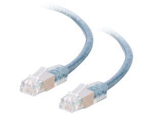 Pack of 50 pcs 4 Wire Telephone Straight-Pin Cable 7ft Black Box EL04MS-07 RJ-11