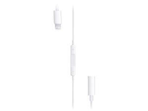 4XEM 4XLIGHTNING35AV White iPhone7 Audio Adapter with controller - Lightning/Mini-phone for Earphone 4XEM 4XLIGHTNING35AV White iPhone7 Audio Adapter with controller - Lightning/Mini-phone for Earphone