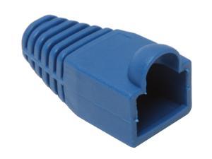 BYTECC Blue Color Snagless Boots for RJ45, 50-Pack