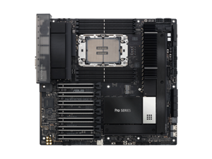 ASUS PRO WS W790E-SAGE SE Intel W790 (LGA 4677) CEB motherboard, PCIe 5.0, 7 PCIe 5.0 x16 slots,M.2 PCIe 4.0 slots, 12+1+1 DrMOS, DDR5 R-DIMM, Dual 10G BMC LAN, LAN Server-grade Remote Management