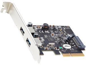 StarTech.com PEXUSB312C3 Carte PCI Express USB 3.1 à 2 ports USB-C (USB 3.2  Gen 2 à 10 Gbps) - PCIe Gen 3 x4 - Chipset ASM3142