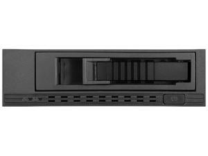 iStarUSA T-7M1HD-BLACK 5.25' to 3.5' 2.5' 12Gb/s HDD SSD Hot-swap Rack (Black Tray)