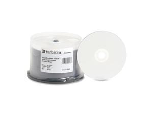 Verbatim CD-R 700MB 52x Silver Inkjet Printable Recordable 95005