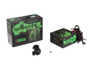 RAIDMAX Cobra RX-500AF-B 500W ATX 12V v2.3/EPS 12V SLI Ready CrossFire Ready 80 PLUS BRONZE Certified Power Supply