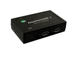 Digi AnywhereUSB/2 Network-attached 2-port USB Hub, connects USB devices to a PC over LAN Digi AnywhereUSB/2 Network-attached 2-port USB Hub, connects USB devices to a PC over LAN