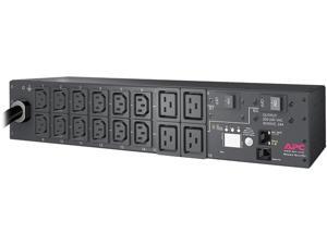 APC Rack PDU, Metered, 2U, 30A, 208V, 12 x C13s & 4 x C19 APC Rack PDU, Metered, 2U, 30A, 208V, 12 x C13s & 4 x C19
