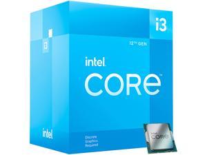 Intel Core i3-12100F - Core i3 12th Gen Alder Lake Quad-Core 3.3 GHz LGA 1700 58W Desktop ...