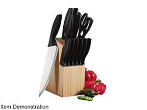  Oster Lindbergh 14 Piece Stainless Steel Cutlery Set, Black:  Home & Kitchen