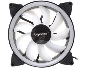 BGears b-DualRing 120mm 30 White LEDs fan with 101 CFM at 2000 RPM