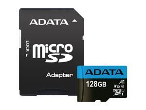 AData AUSDX128GUICL10A1-RA1 128GB UHS-I / Class 10 566x microSDXC Memory Card with Adapter