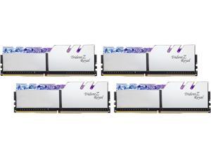 G.SKILL Trident Z Royal Series 128GB (4 x 32GB) 288-Pin DDR4 SDRAM DDR4 3200 (PC4 25600) Desktop Memory Model F4-3200C16Q-128GTRS