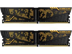 Team T-FORCE VULCAN TUF Gaming Alliance 32GB (2 x 16GB) 288-Pin DDR4 SDRAM DDR4 3200 (PC4 25600) Desktop Memory Model TLTYD432G3200HC16CDC01