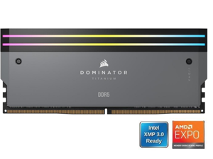 Memoria CORSAIR Dominator Titanium 32GB (2 x 16GB) DDR5 6000 para PC de escritorio