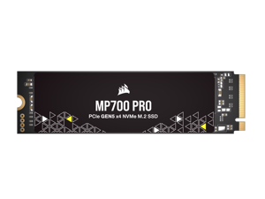 CORSAIR MP700 PRO 2TB PCIe Gen5 x4 NVMe 2.0 M.2 SSD – High-Density TLC NAND – M.2 2280  CSSD-F2000GBMP700PNH– DirectStorage Compatible – Up to 12,400MB/sec