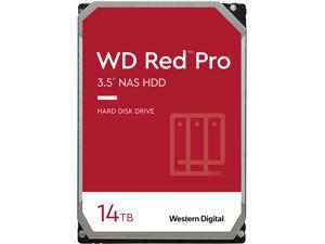 WD Red Pro WD141KFGX 14TB 7200 RPM 512MB Cache SATA 6.0Gb/s 3.5" Internal Hard Drive 