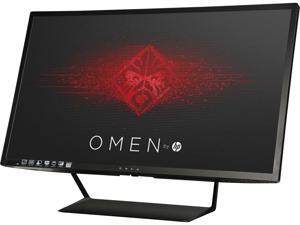 HP Omen 32" 75Hz AMD FressSync 2560 x 1440 Monitor, 3000:1, 300 cd/m², HDMI, DisplayPort, Tilt, VESA Mountable 