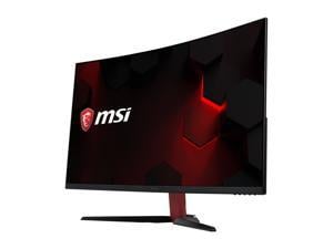 MSI Optix AG32CQ Black / Red 31.5" 144Hz Curved 2K Gaming Monitor, 2560 x 1440, FreeSync, Widescreen LED Backlight, HDMI, ...