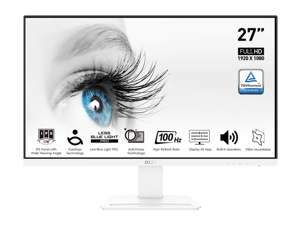 MSI 27 240 Hz Rapid VA WQHD Gaming Monitor 2560 x 1440 (2K) 90% Adobe RGB  / 92% DCI-P3 / 116% sRGB MAG275CQRXF 