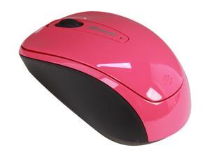Microsoft L2 Mobile Mouse 3500 GMF 00278 Magenta Pink USB RF Wireless BlueTrack