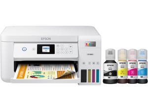 Epson EcoTank ET-2850 White Wireless Color All-in-One Printer (C11CJ63202) 