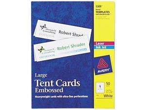 Avery Note Cards, Matte, Two-Sided Printing, 4-1/4 x 5-1/2, 60 Cards (8315)