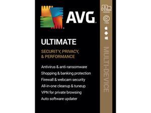 AVG Ultimate [Security, Privacy and Performance] 2020, 3 Devices 1 Year [Key Card]