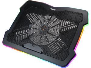 Rosewill RWNB17B 17 inches RGB Gaming Laptop Cooler with Big Quiet Fan. Adjustable Color / Lighting / Fan Speed Modes Rosewill RWNB17B 17 inches RGB Gaming Laptop Cooler with Big Quiet Fan. Adjustable Color / Lighting / Fan Speed Modes
