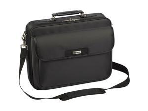 Targus Two-Tone Black Checkpoint-Friendly 16" Traditional Laptop Case Model TBC023US Targus Two-Tone Black Checkpoint-Friendly 16" Traditional Laptop Case Model TBC023US