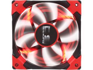 AeroCool DS 120mm Red Patented Dual layered blades with noise and shock reduction frame