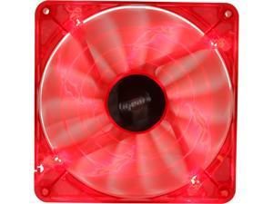 Bgears b-PWM 140 Red Red LED PWM technology mini 4 pin 4 wire 2 ball bearing high speed high performance 15 blades Case Fan