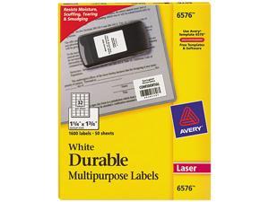 Avery Easy Align Self-Laminating ID Labels