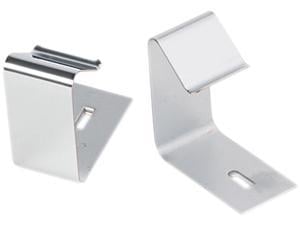 Quartet 7501 Flexible Metal Cubicle Hangers for 1 1/2 to 2 1/2in Panels, 2 / Set