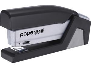 PaperPro 20-Sheet Capacity ProPunch Three-Hole Punch, Black/Silver