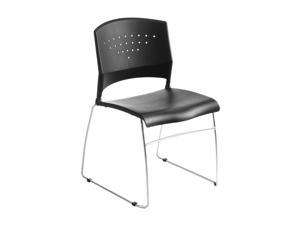 BOSS Office Products B1400-BK-2 Guest Chairs
