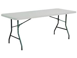 Alera ALEPT7230G Rectangular Plastic Folding Table