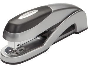 Business Source Heavy-Duty Stapler 100 Sht Cap To 1/2" Staples Putty/Brown 62826 