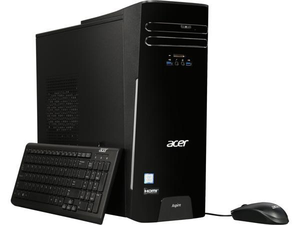 Acer Desktop Computer TC-780-NESelecti5 Intel Core i5 7th Gen 7400 (3.00 GHz) 8 GB DDR4 256 GB SSD Intel HD Graphics 630 ...