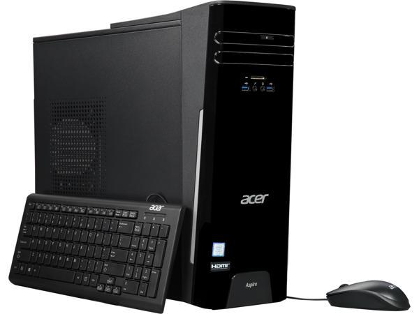 Acer Desktop PC Aspire T TC-780-UR11 Intel Core i7 7th Gen 7700 (3.60 GHz) 8 GB DDR4 1 TB HDD Intel HD Graphics 630 Windows 10 ...